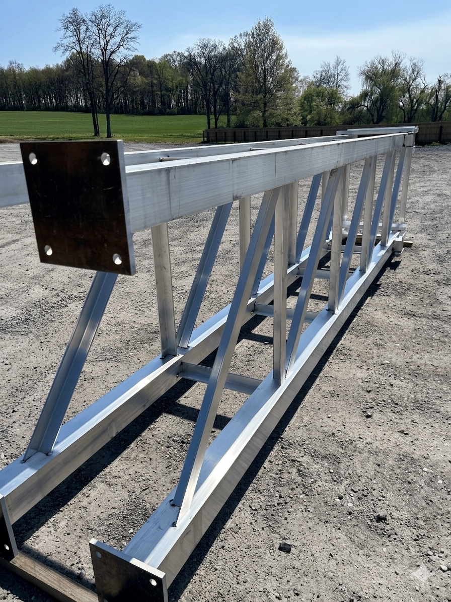 A custom aluminum structure