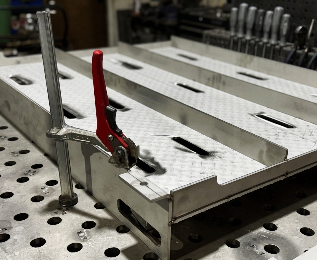 A custom stainless structure