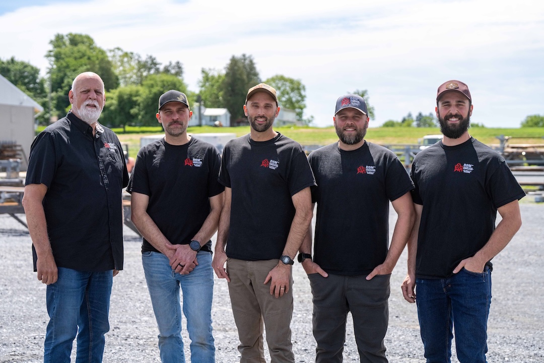 The BSM team outside