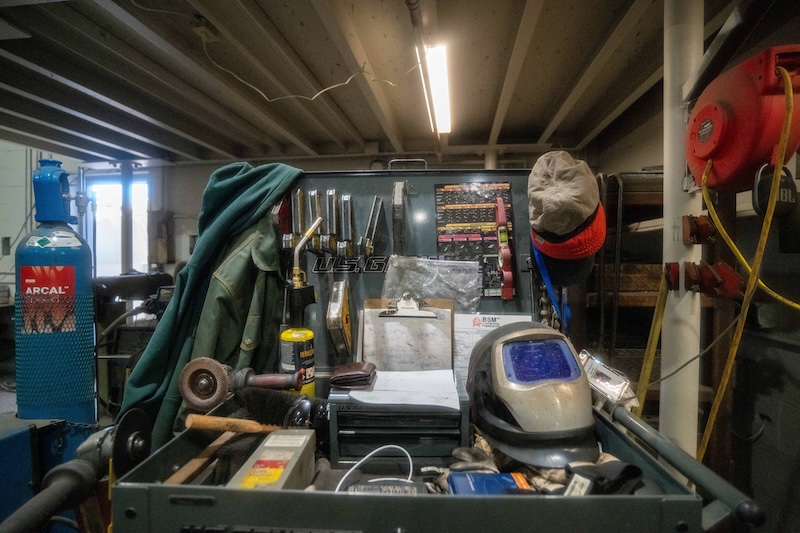 Tools and safety equipment for metal fabrication services